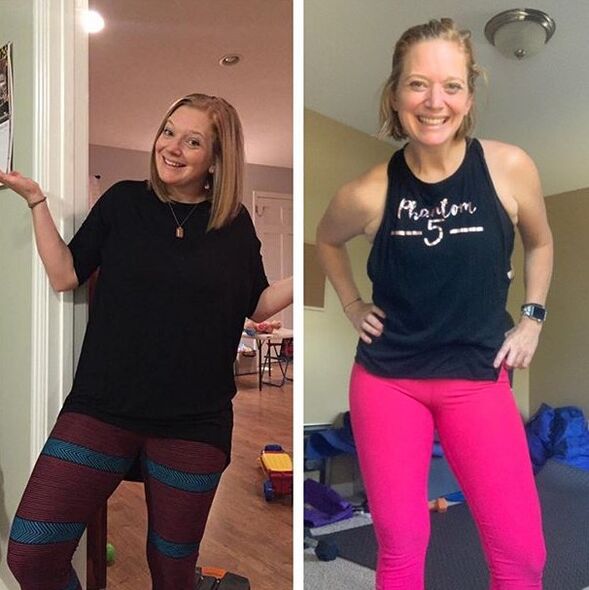 How Inez from Vetora lost weight for KETO Complete, before and after capsule use photos